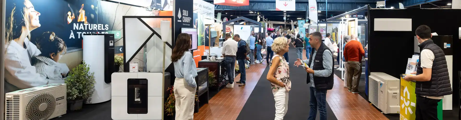 Vue du Salon Habitat Angers 2024 - Photo © Régine LEMARCHAND