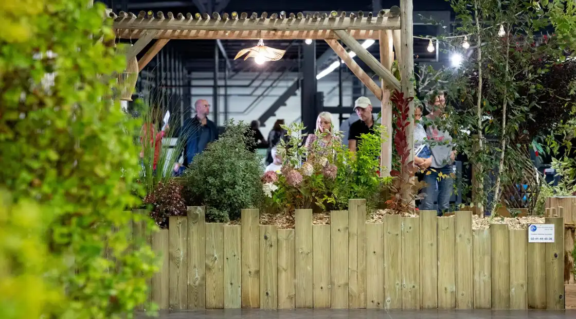 Le secteur jardin au Salon Habitat Angers 2024