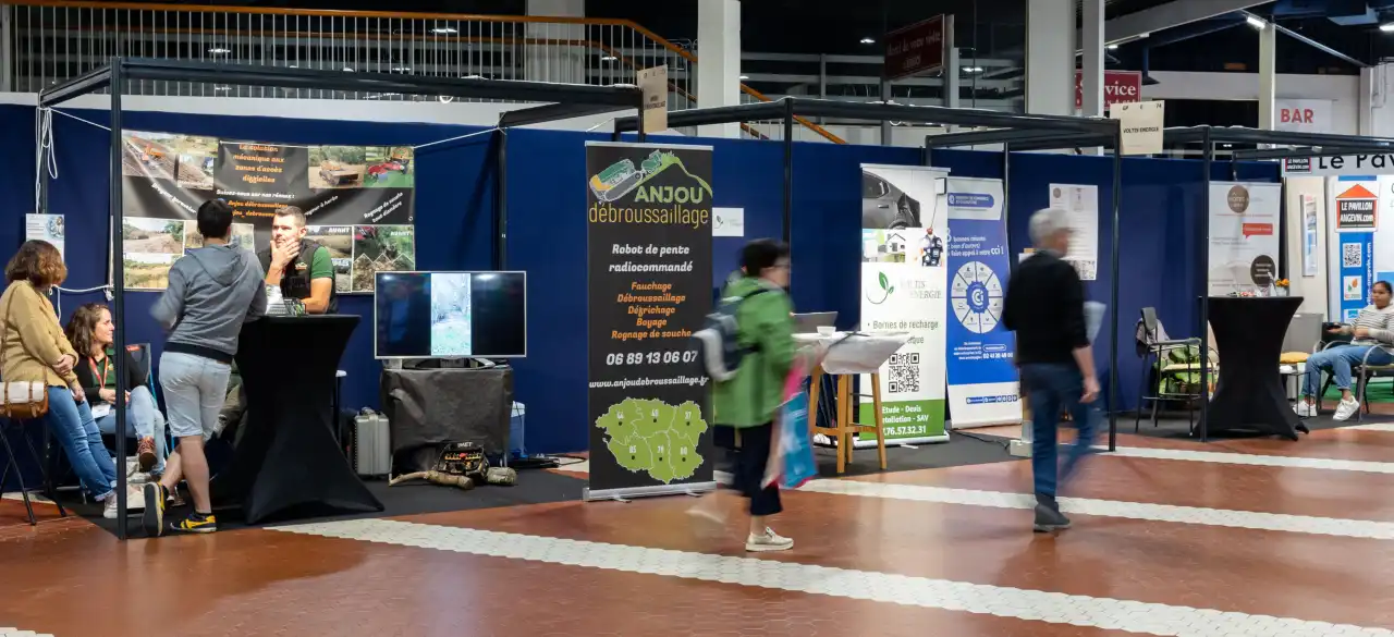 L'espace La Grande Aventure d'Entreprise au Salon Habitat Angers 2024